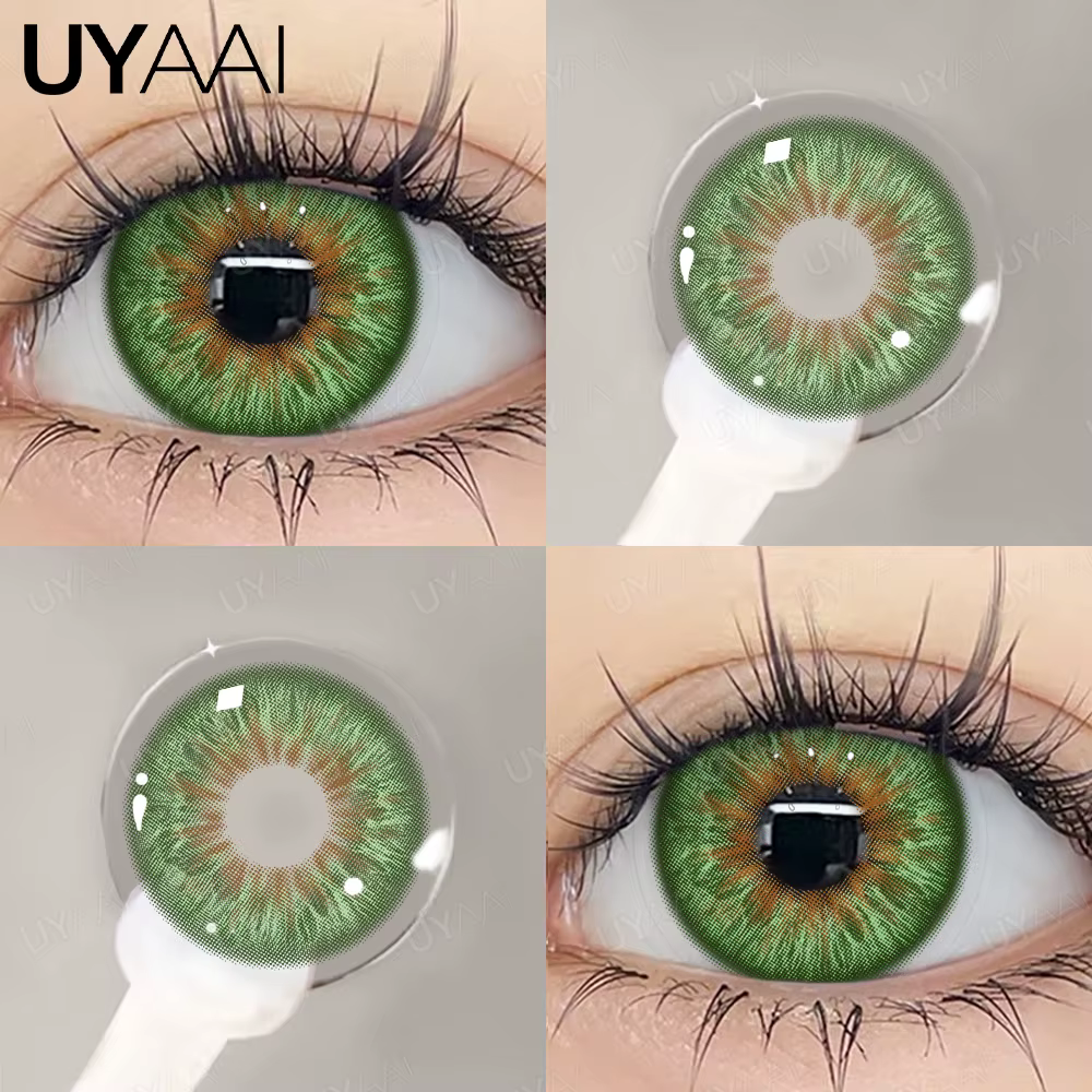 UYAAI élèves colorés pour les yeux lentilles coréennes cosmétiques