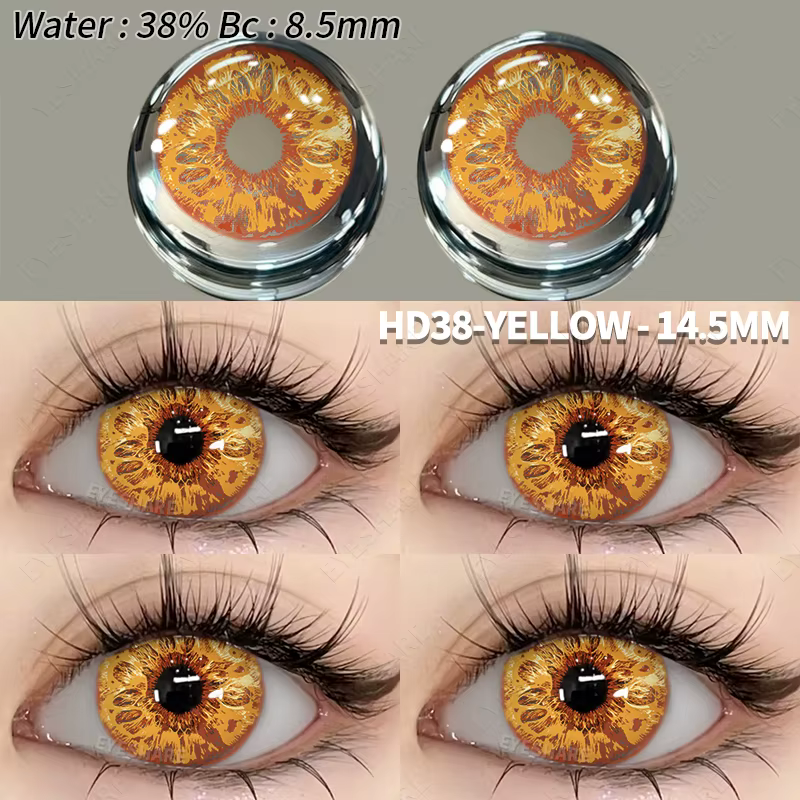 EYESHARE Halloween lentilles de contact couleur 1 paire mignon Anime Cosplay