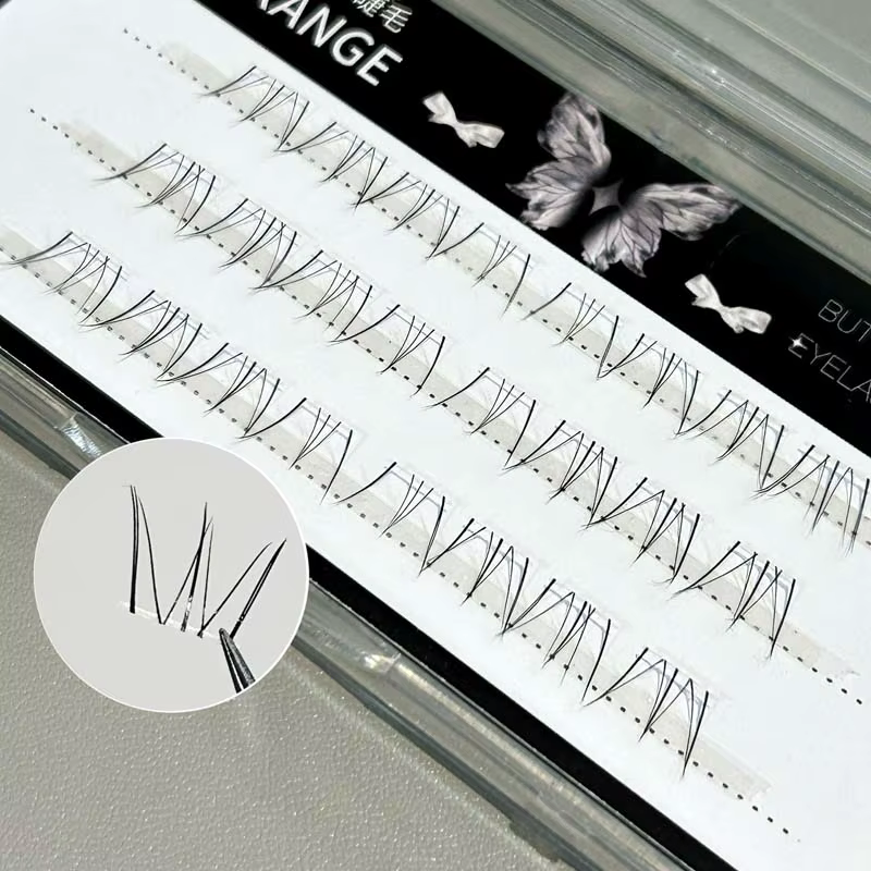 Cils inférieurs Herorange Cat, multi-clusters, légers, confortables, faciles à appliquer, aspect naturel, maquillage quotidien pour les yeux