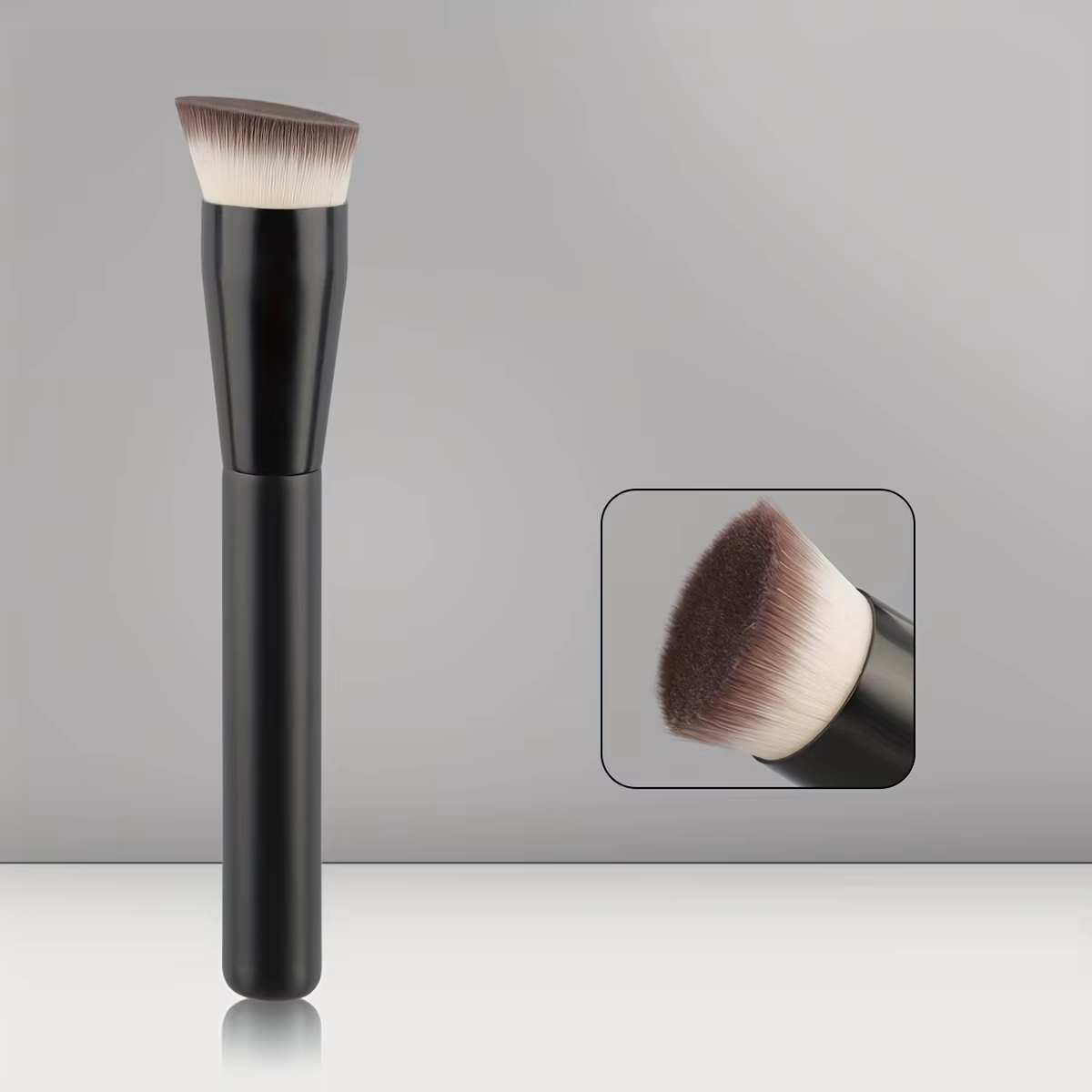 1 ensemble de 170 pinceaux de maquillage best-sellers : pinceau fond de teint à angle plat