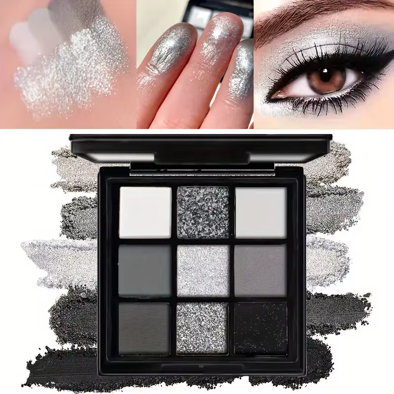 Palette de fards à paupières à 9 ombres : Black Swan