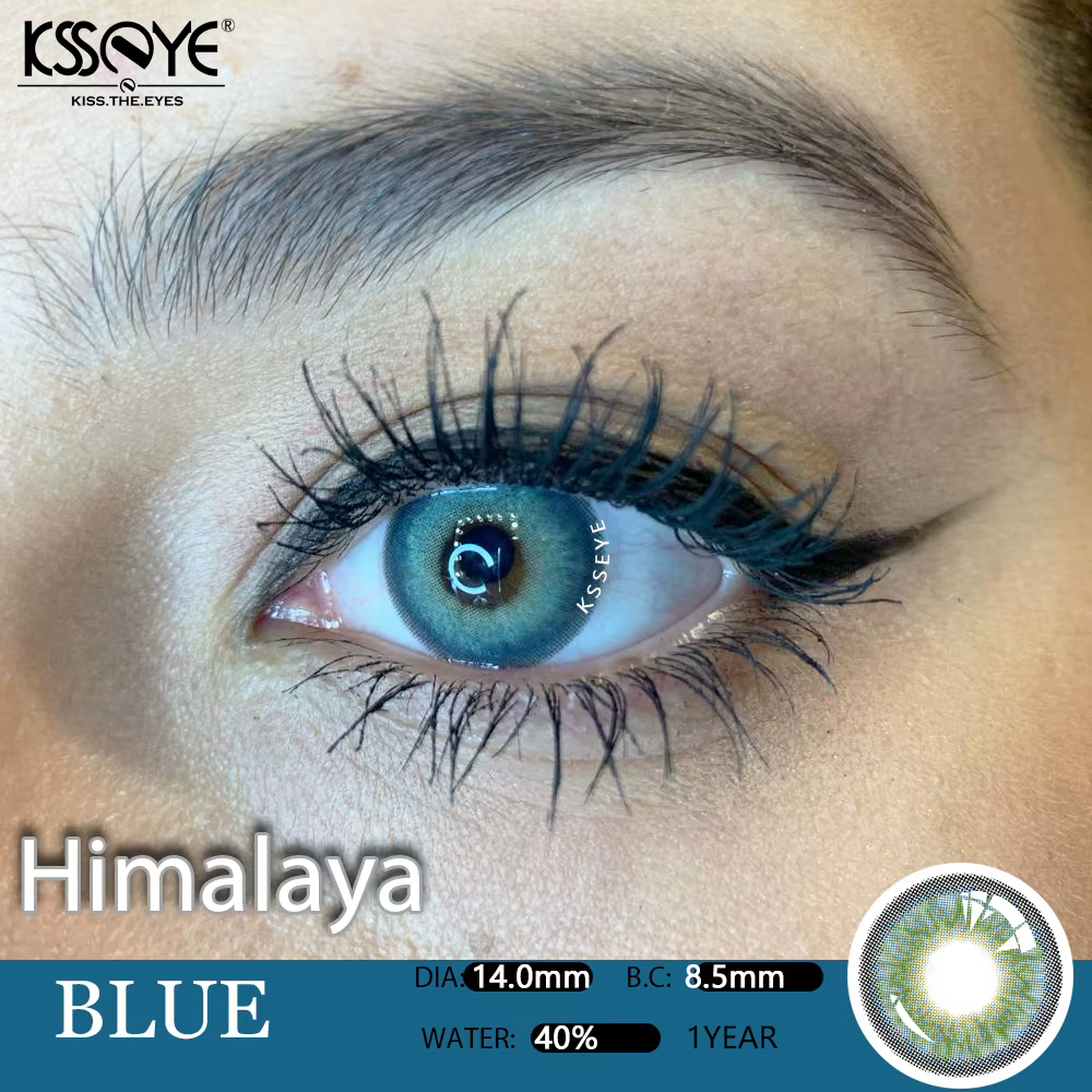 Himalaya Taylor-Lentilles de Contact Colorées Naturelles