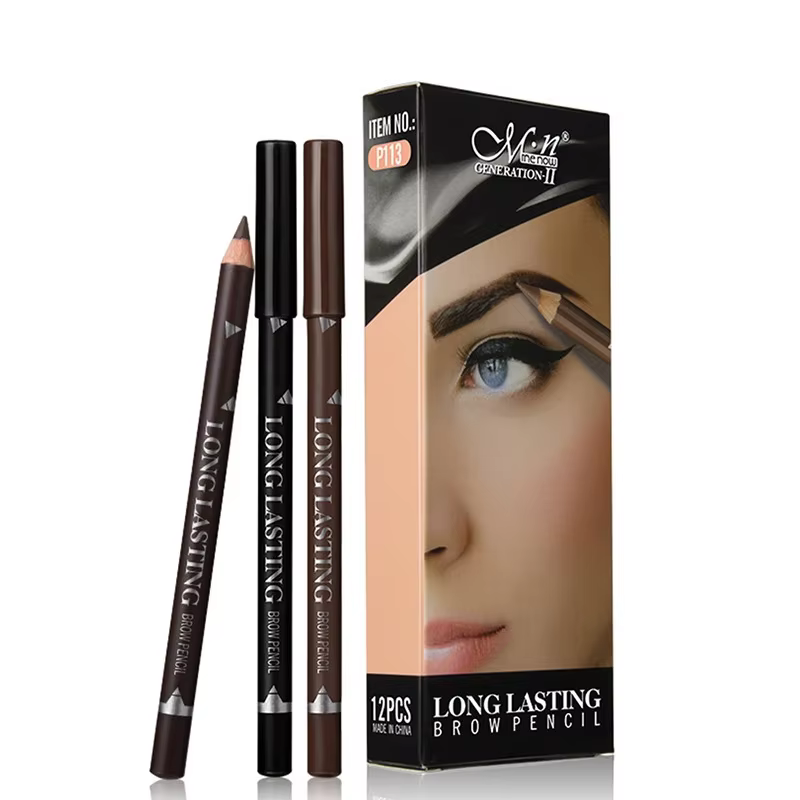 Crayon à sourcils professionnel imperméable pour femmes