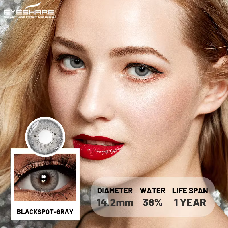 EYESHARE 1 paire de lentilles de Contact de couleur pour les yeux