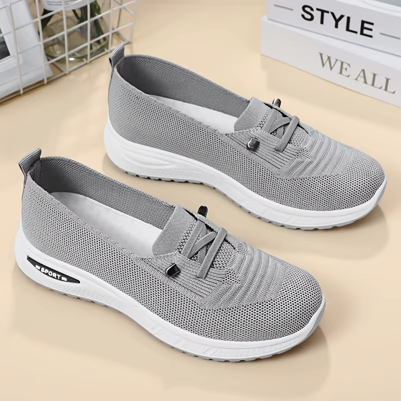 Chaussures basses décontractées en maille respirante pour femmes, légères et antidérapantes, confortables pour la marche, le travail et le quotidien, multicolores