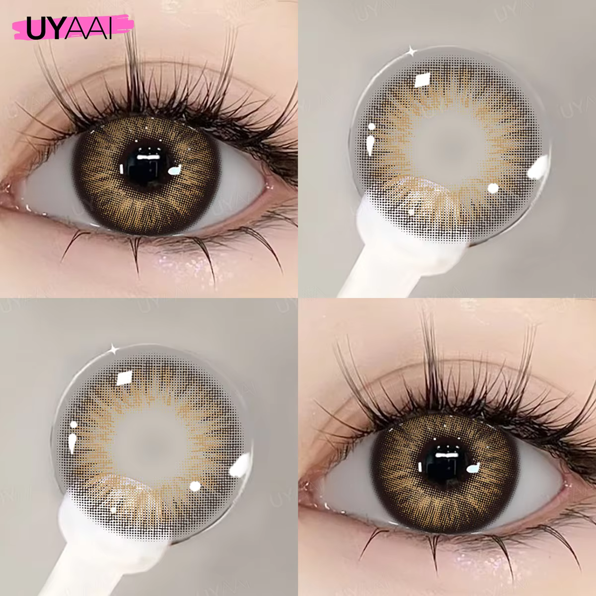 UYAAI lentilles de Contact de couleur cosmétique élèves colorés 2023 nouvelles