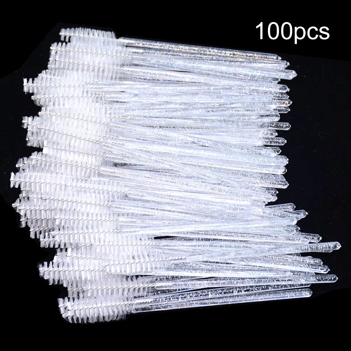 100 pièces pour Extension de cils maquillage brosses