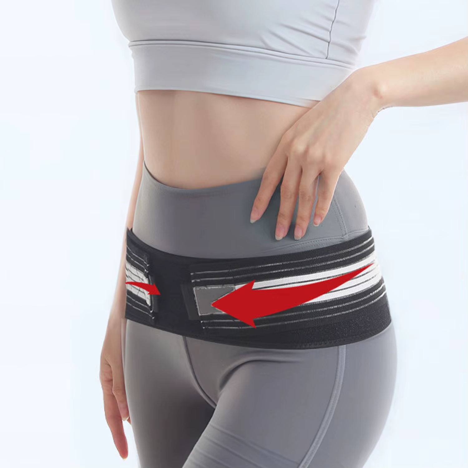 Unisex Lower Back Support Brace – Pelvic Support Belt – Hip Spur Belt – Sciatica Pelvic Back Pain Relief Belt