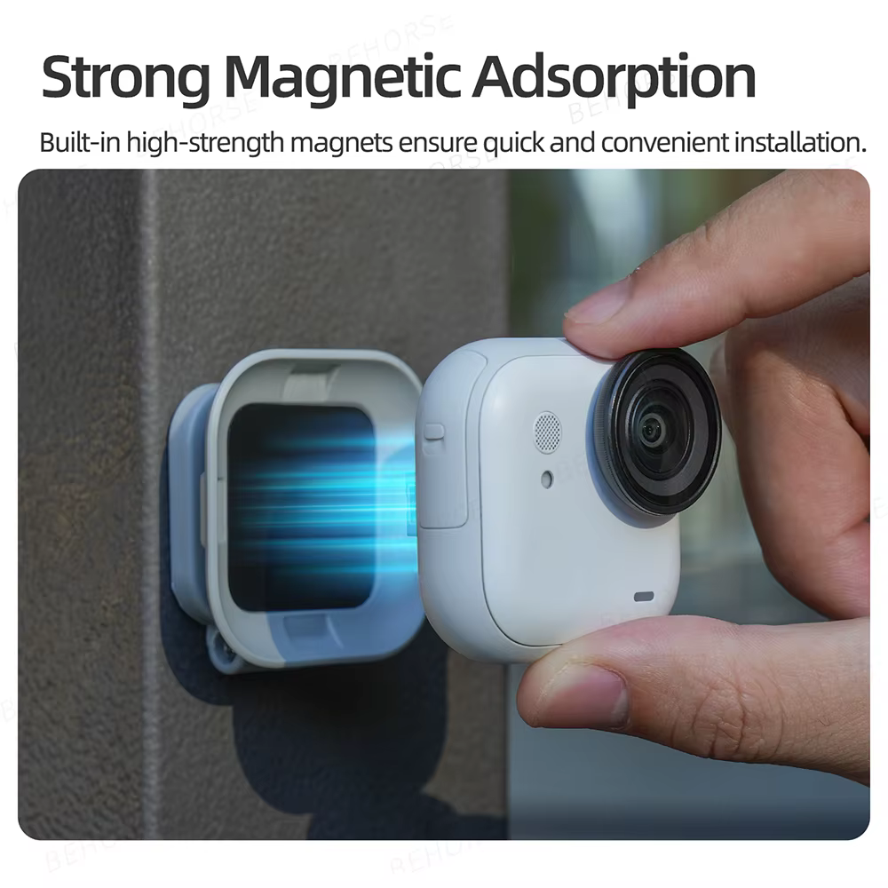 Support magnétique multifonctionnel pour Insta360 GO Ultra, support d'angle réglable pour accessoires de caméra Insta360 GO Ultra