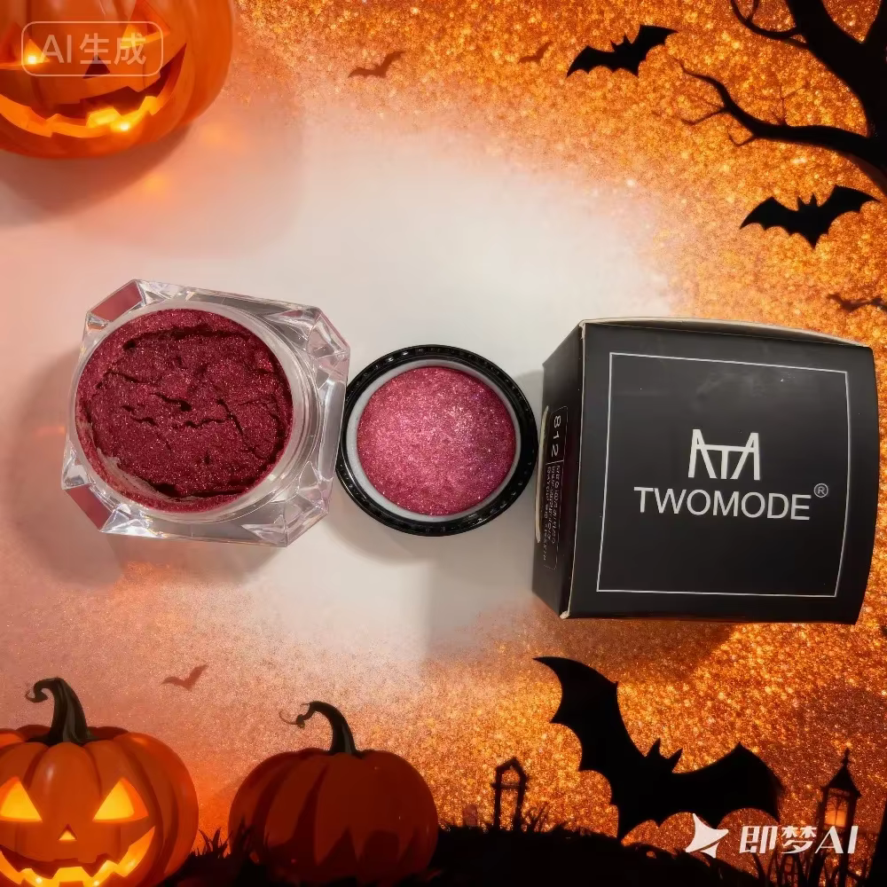 Fard à paupières rouge 3g TWOMODE - Haute pigmentation