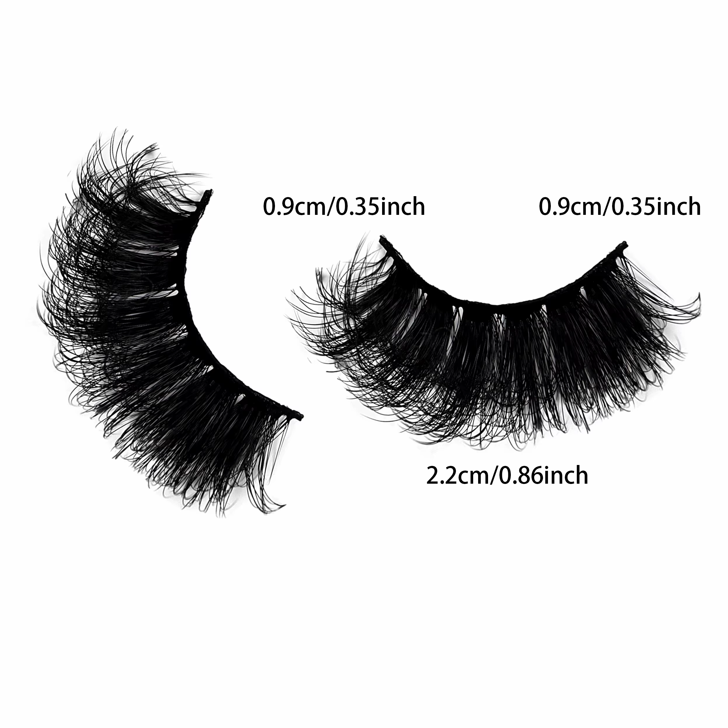 5 paires de cils Faux cils de vison longue durée cils de vison moelleux Volume dramatique Extension de cils épais longs