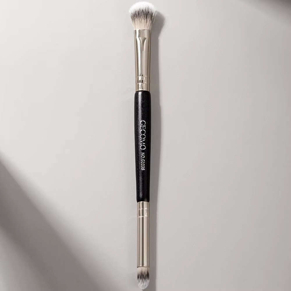 Pinceaux à maquillage double embout pour les yeux