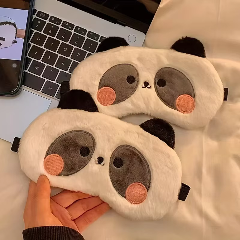Masque pour les yeux de panda mignon