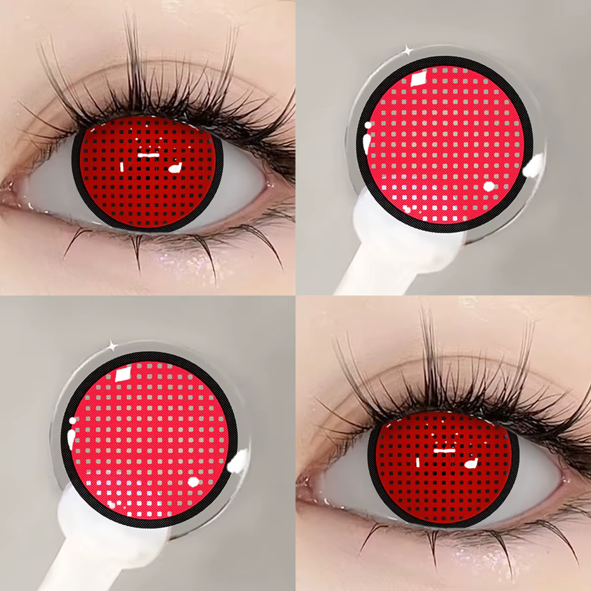 UYAAI Cosplay lentilles de contact colorées cosmétiques élèves colorés