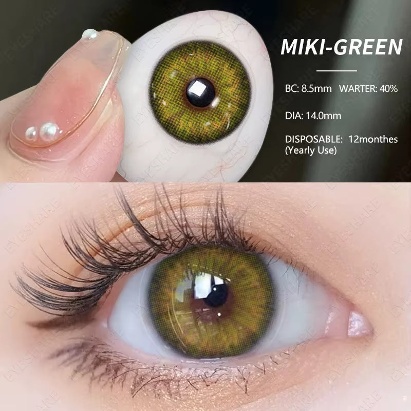 EYESHARE 1 paire de lentilles de contact colorées