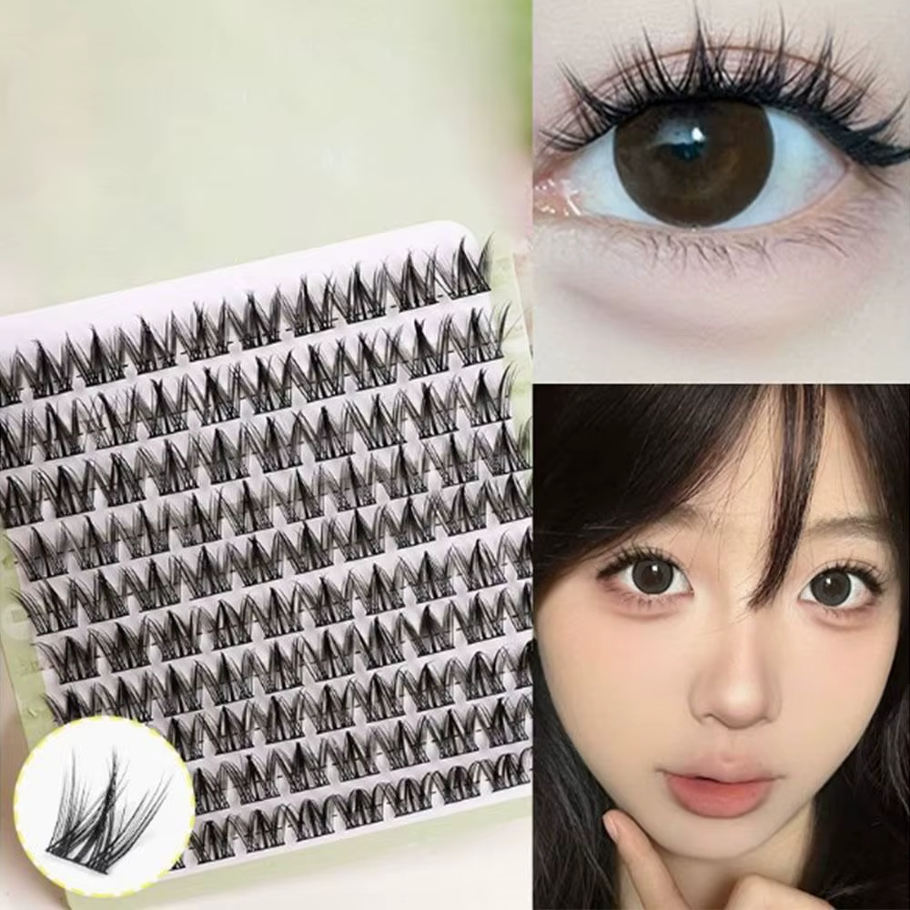 Faux cils naturels noirs