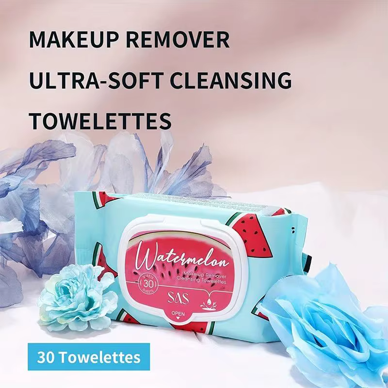 Lingettes démaquillantes jetables
