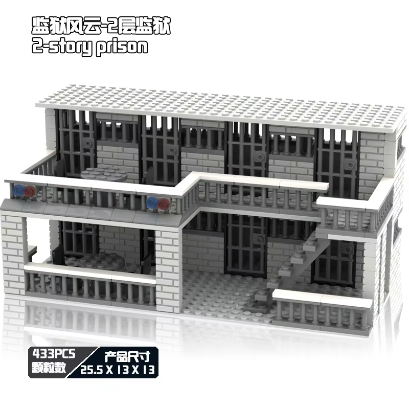SWAT – ensemble de modèles de ville militaire, Station de Police, figurines de policier, blocs de construction, jouet de bricolage pour enfants, cadeau d'anniversaire pour garçon