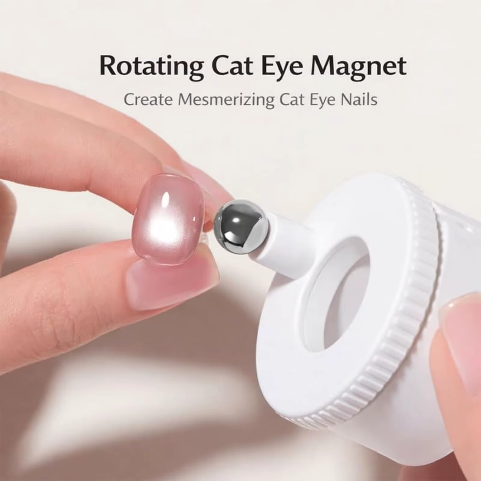 360 ° Outil de manucure rotatif à aimants œil de chat