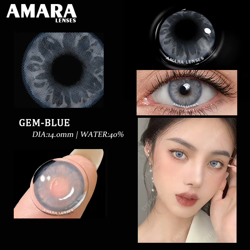 Lentilles de Contact Naturelles Souples pour Bol