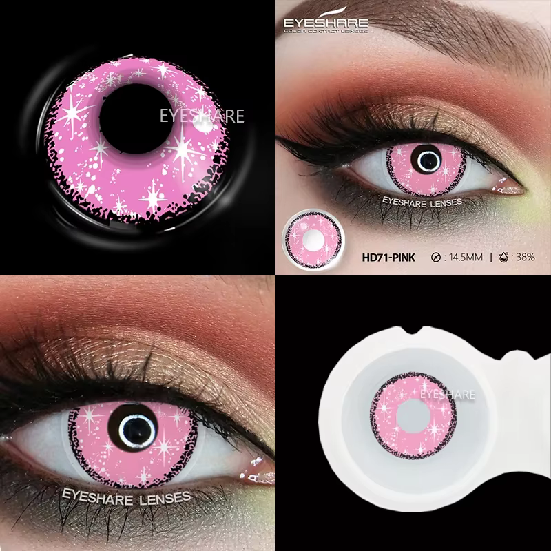 Lentilles de Contact Colorées pour Halloween