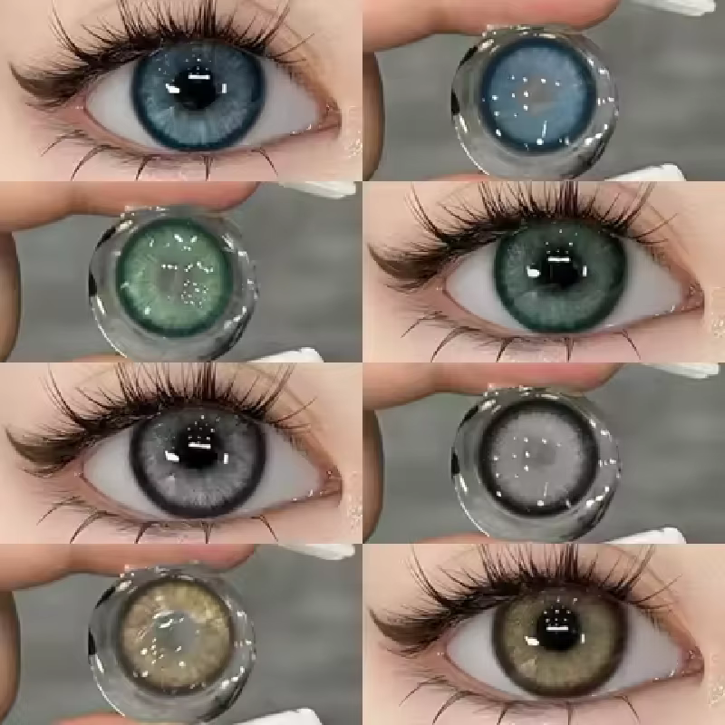 1 paire d'élèves colorées pour les yeux