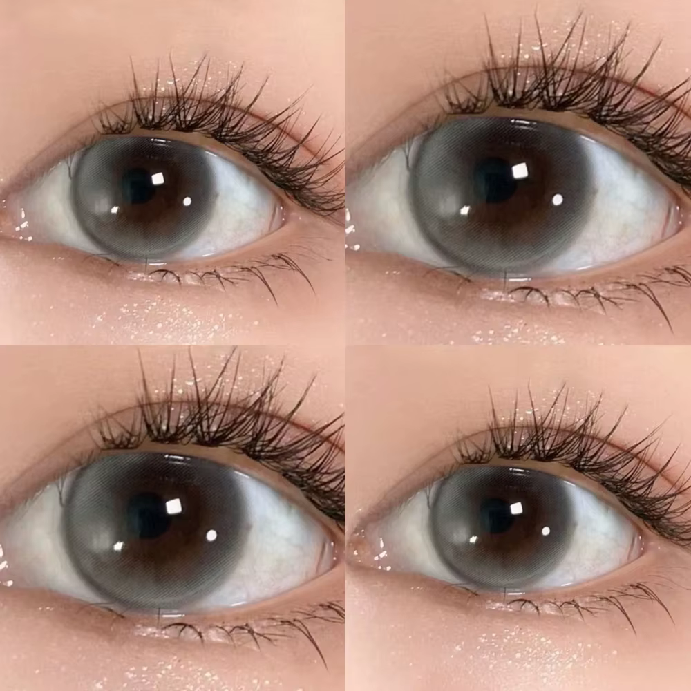 1 paire/2 pièces lentilles série bulle