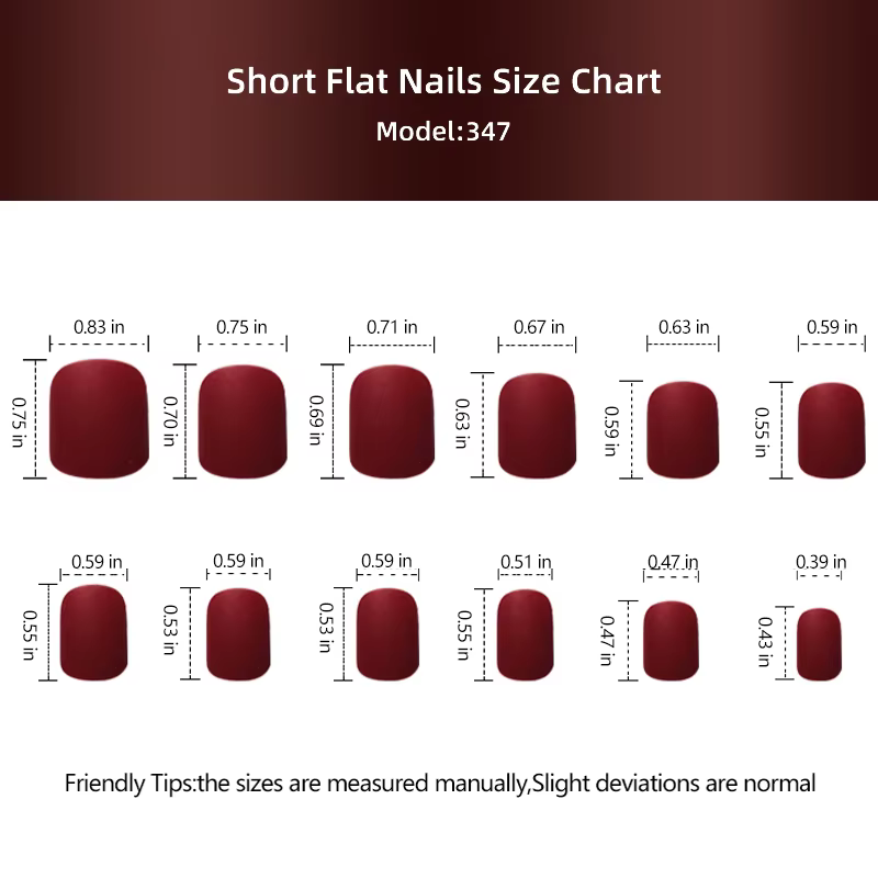 Faux ongles courts et plats à pression, couleur unie, couverture complète, pointes d'art pour femmes et filles, DIY, 24 pièces