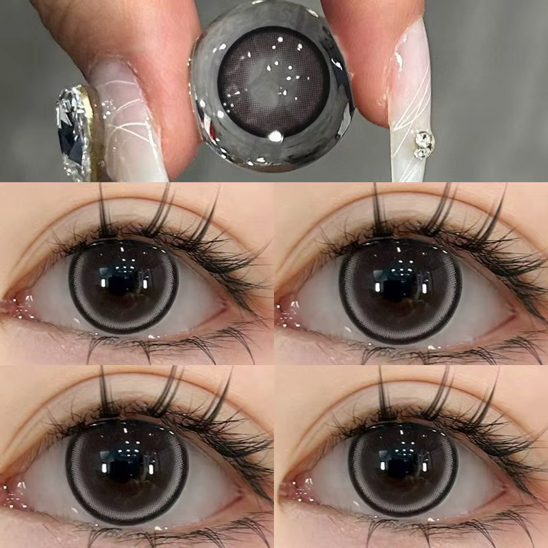 Lentilles de Contact Brunes avec Dioptries