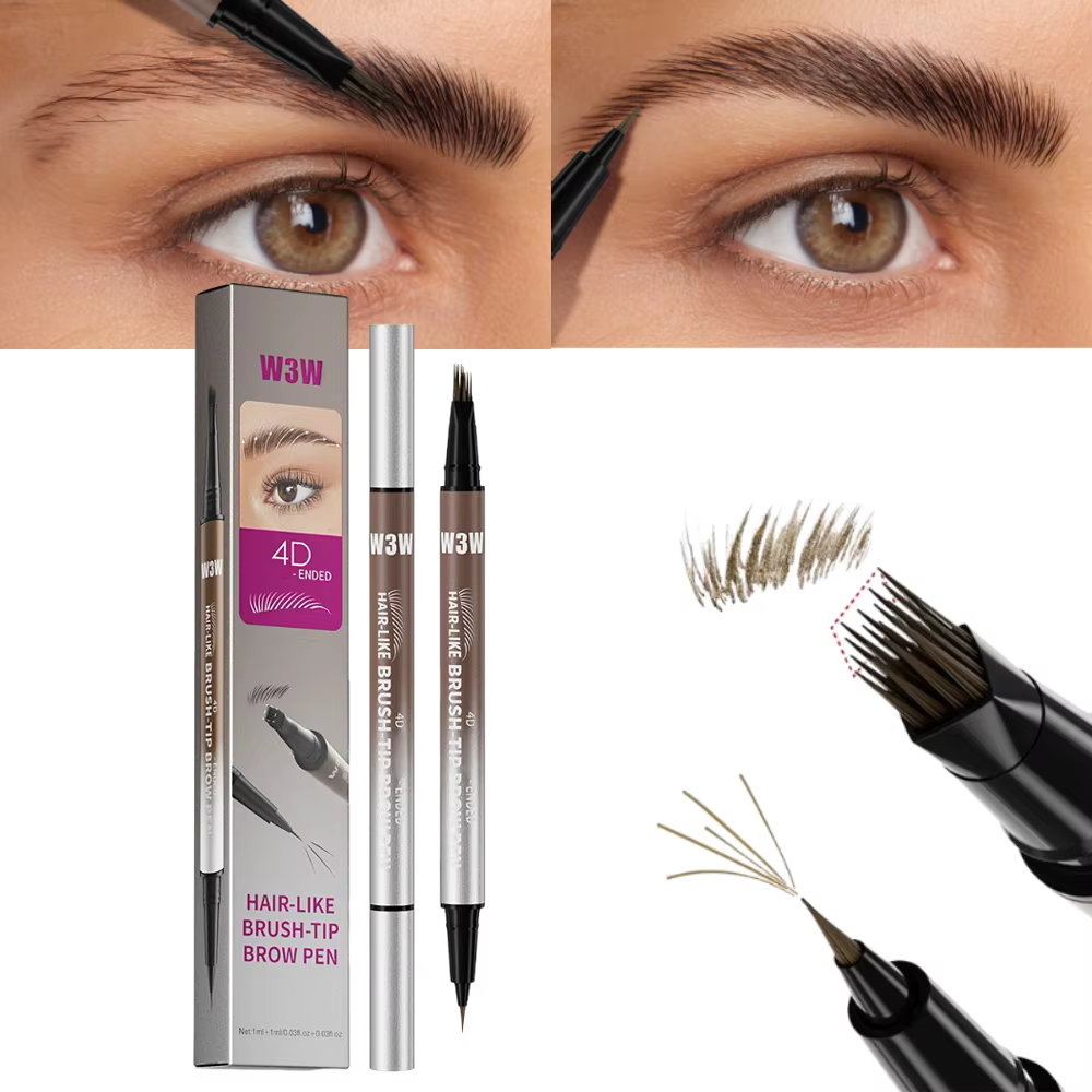 Nouveau crayon à sourcils semblable à des cheveux 4D