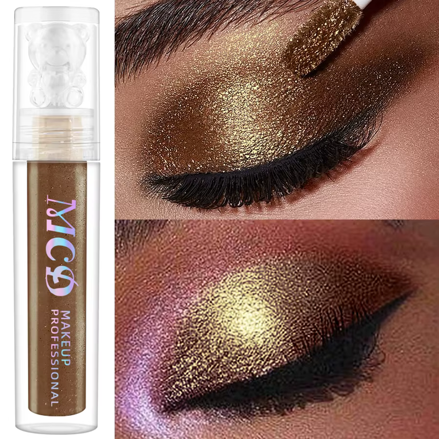 1pc nacré fard à paupières crayon bâton marron ombre