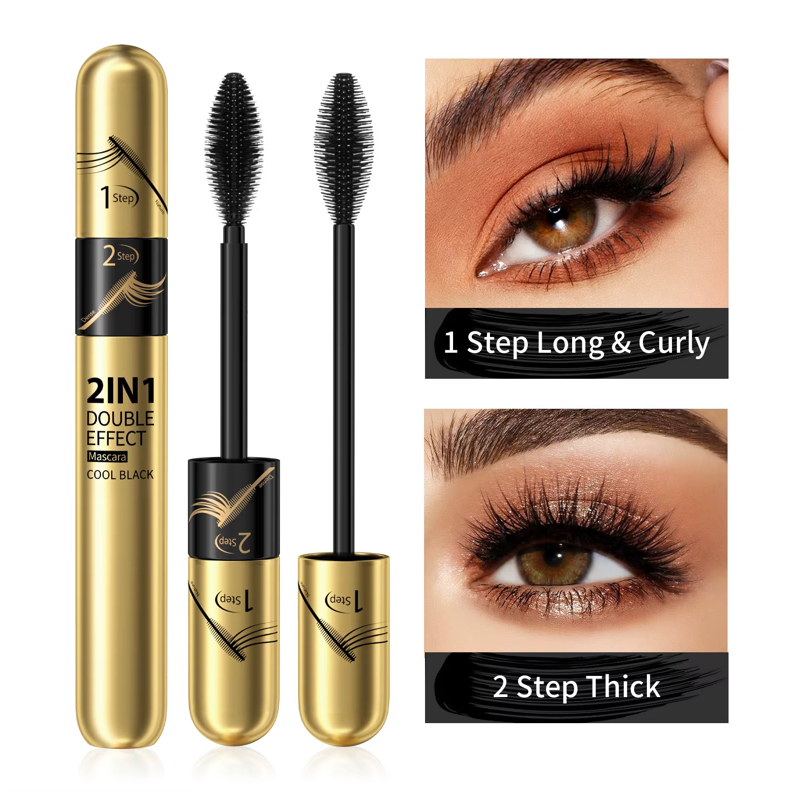 Rimel – Mascara 3d en Fiber de soie 4D