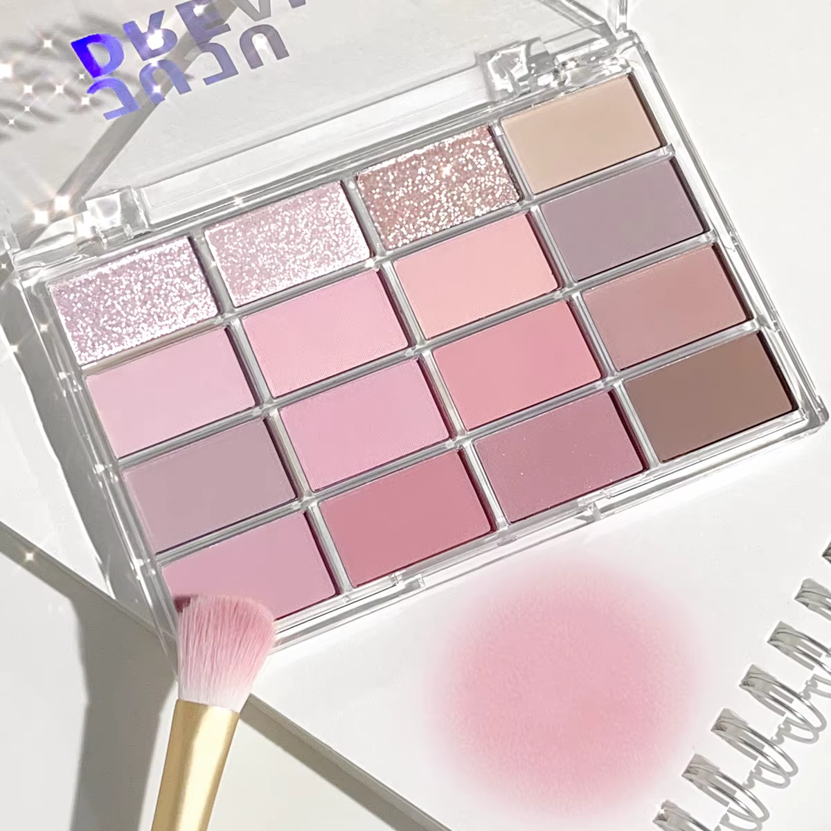 JUJU DREAM Palette de fards à paupières ton terre 16 couleurs