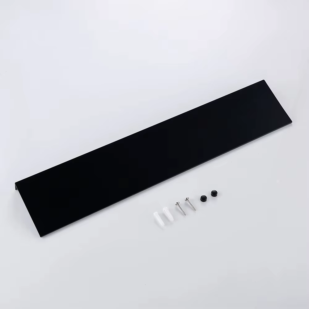 Étagères flottantes en alliage d'aluminium pour salon, perçage, décoration de chambre à coucher, étagères murales, support de rangement pour salle de bain
