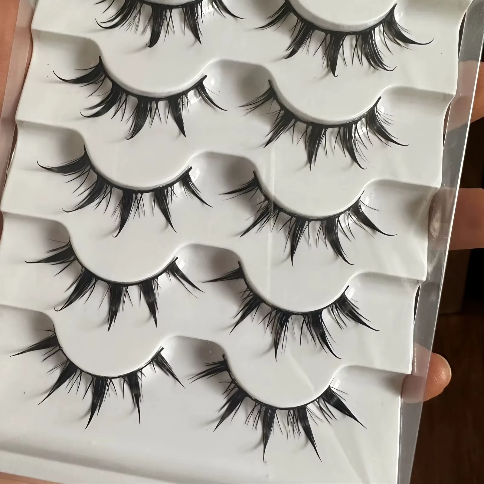 Faux cils d'inspiration d'anime