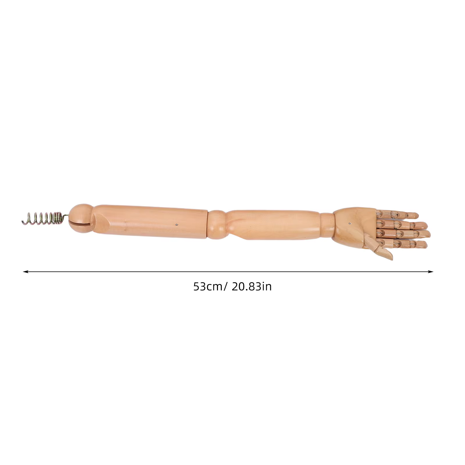 1 paire de bras de Mannequin en bois de remplacement, Joints flexibles, accessoire d'affichage à main pliable réaliste, bras de Mannequin