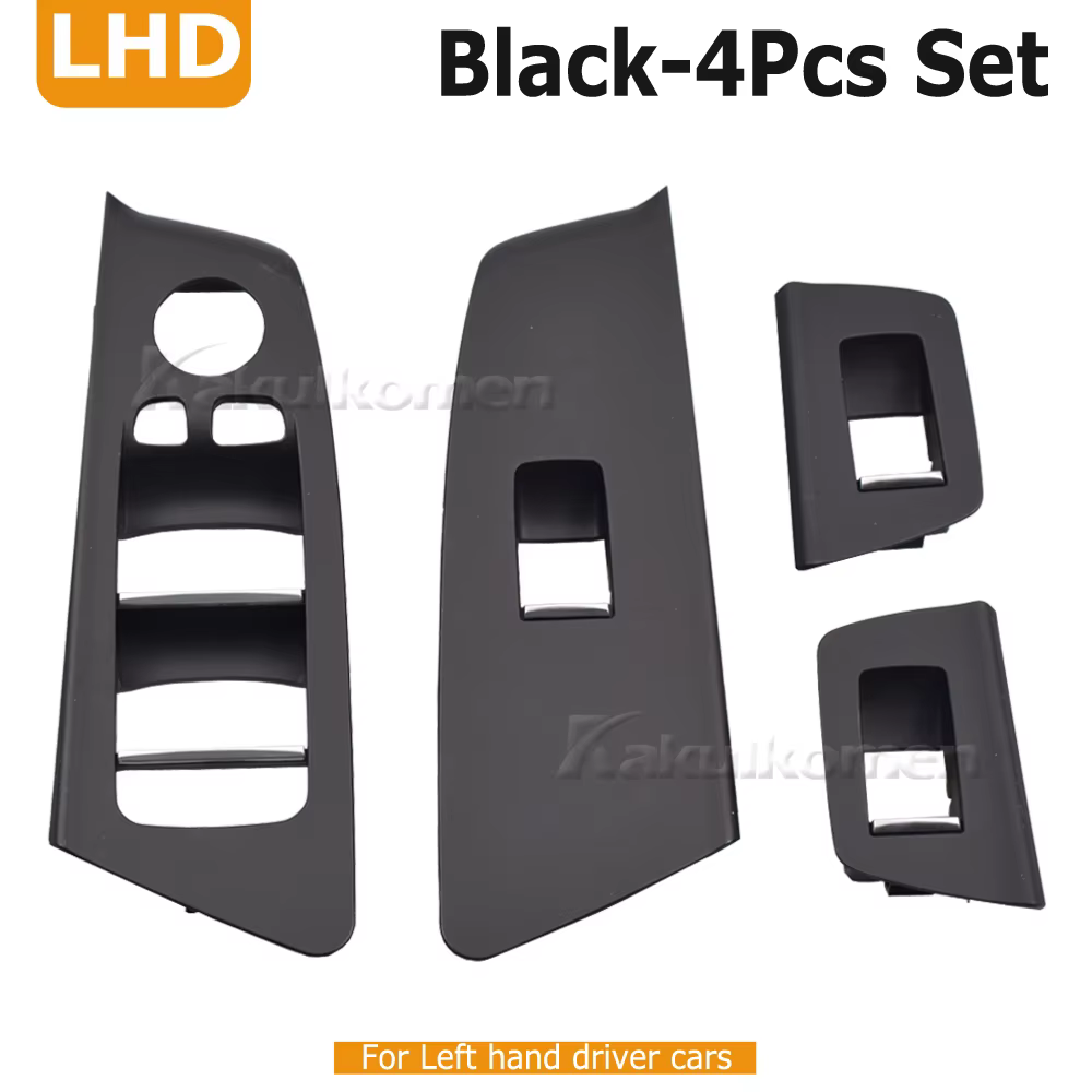 Panneau de bouton de commutation de lève-vitre, intérieur de voiture LHD, porte avant arrière, couvercle Kiev illage, BMW Série 5, M5, G30, G31, F90, 2017, 2018, 2019, 2020