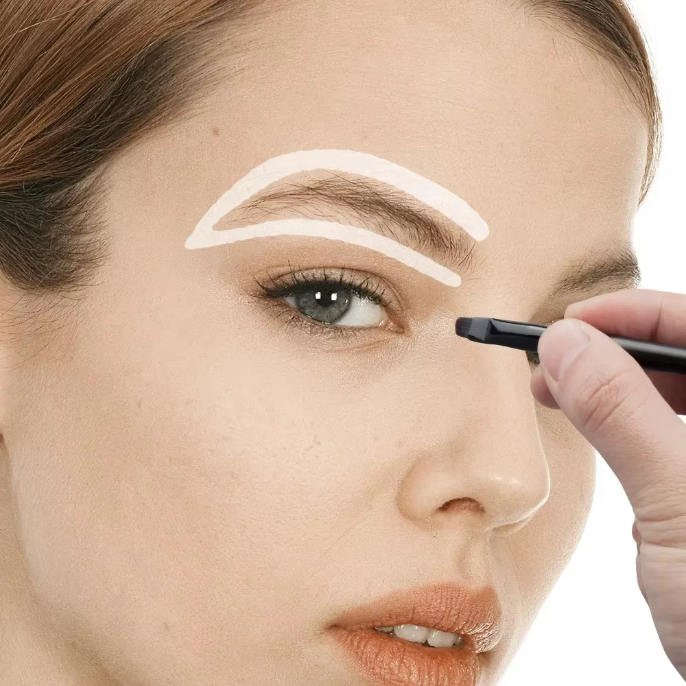Pâte à sourcils cartographie blanche 10g pour la conception