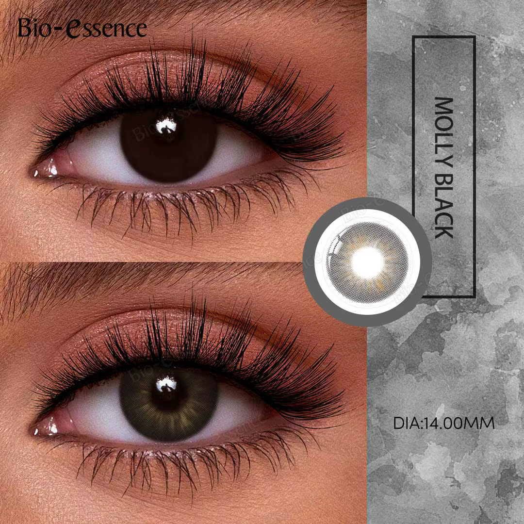 2025 nouvelles lentilles de Contact de couleur naturelle bio-essence pour les yeux 1 paire