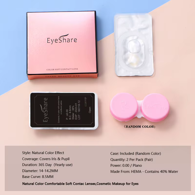 EYESHARE lentilles de contact de couleur pour les yeux 2 pièces