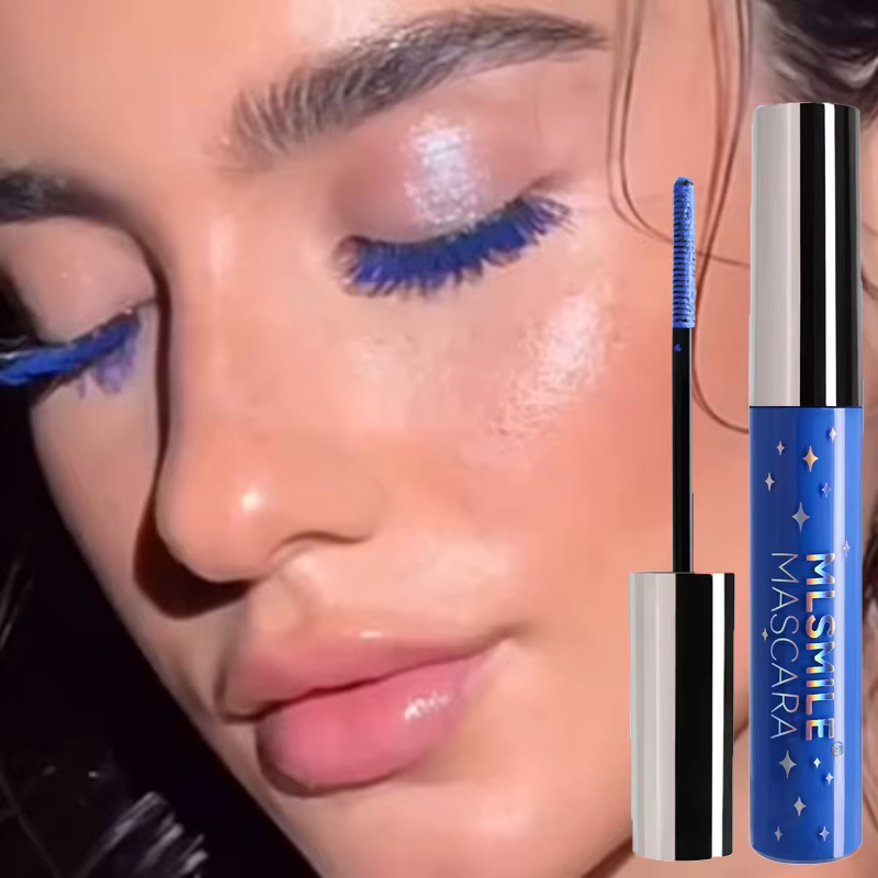 Mascara coloré nacré brillant