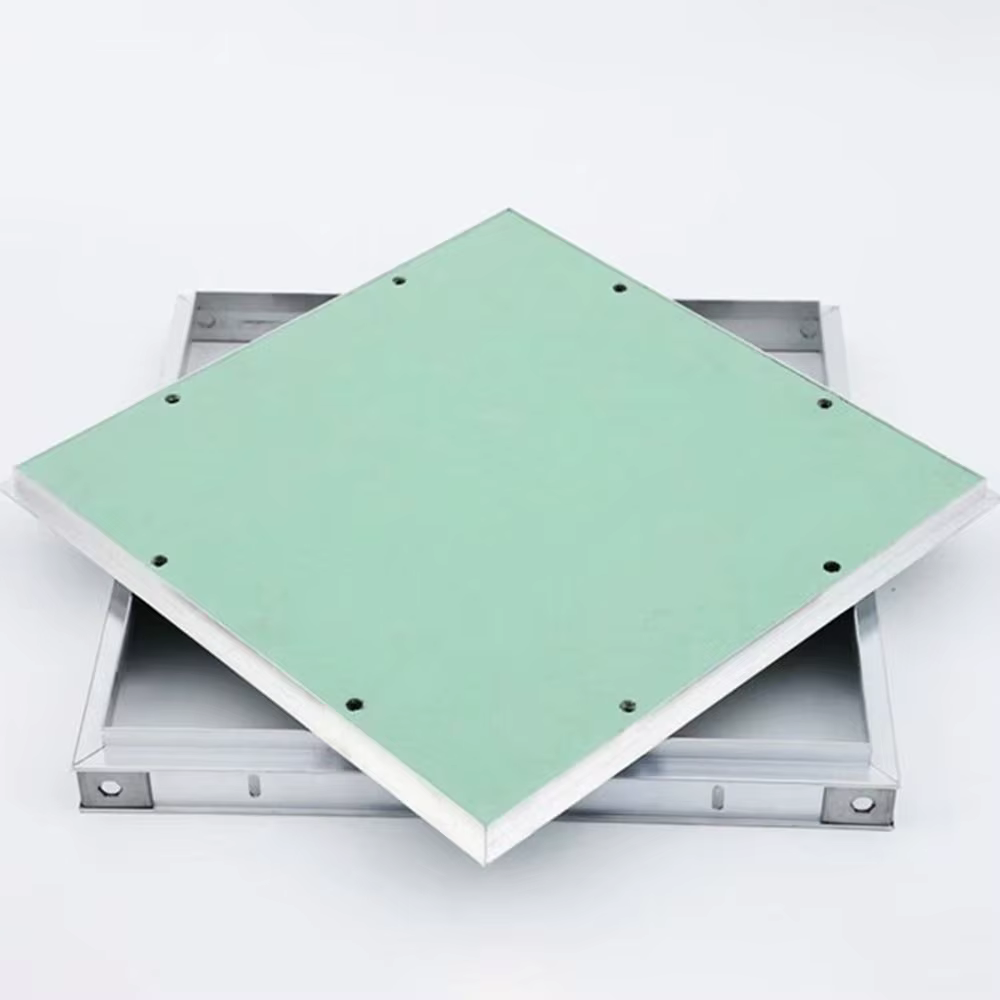 Plaque d'accès en alliage d'aluminium pour panneau de ciment, invisible, anti-corrosion, port d'accès de maintenance, étanche à l'humidité, trou d'inspection de plafond