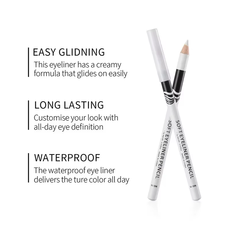 Eyeliner blanc, maquillage durable