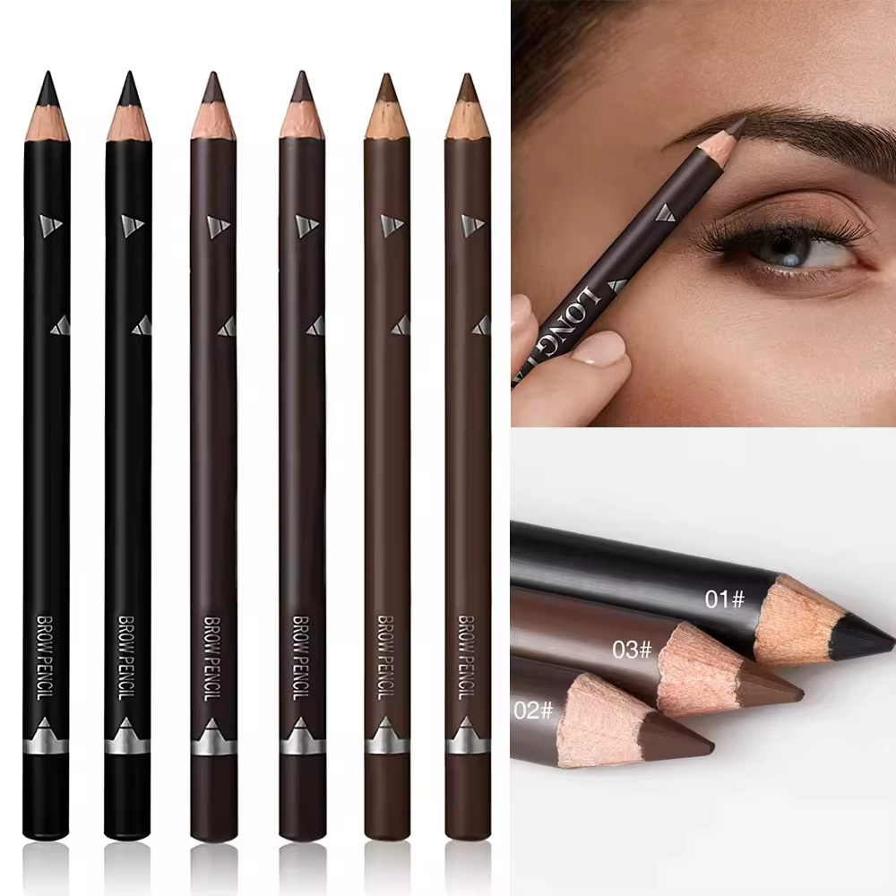 Crayon à sourcils professionnel imperméable pour femmes