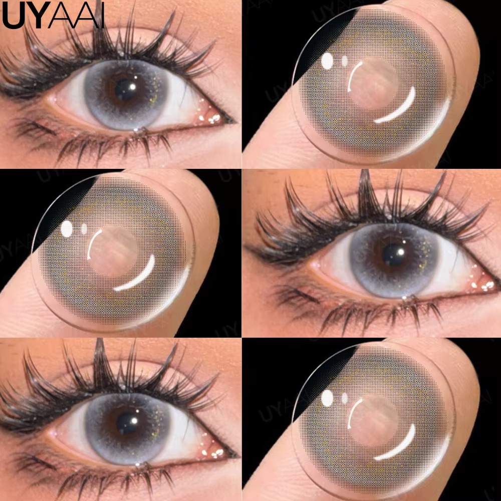 UYAAI maquillage de Contact coloré lentilles pour les yeux marron naturel série Lovesick cosmétiques