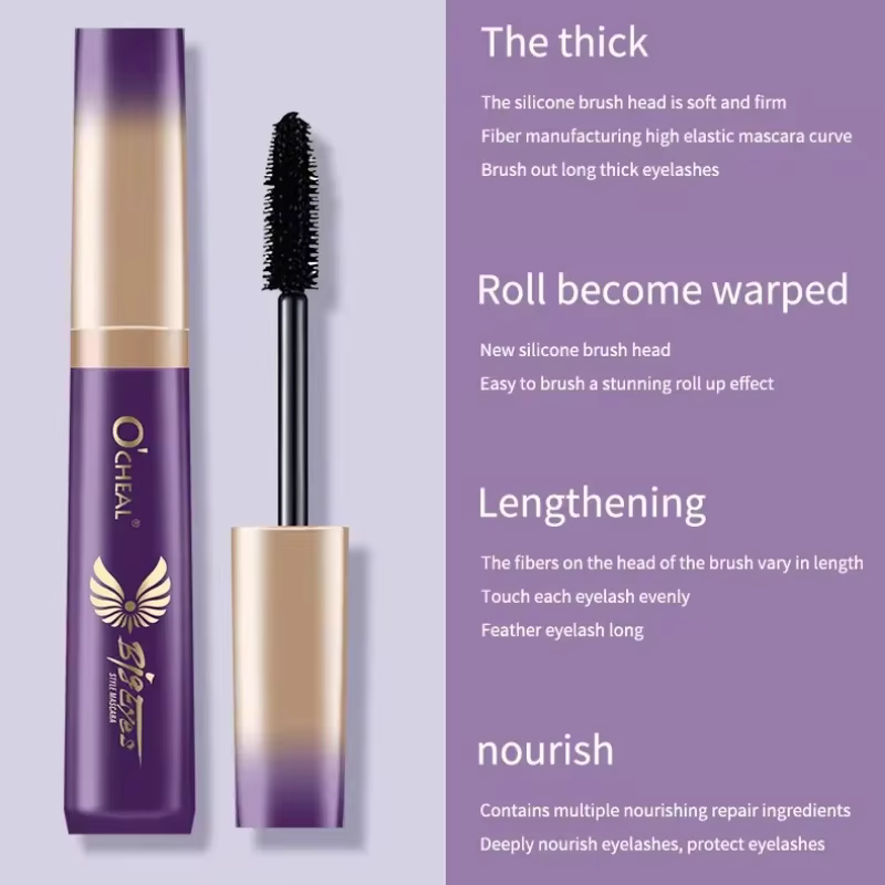 Mascara allongeant les cils, imperméable, longue durée, soyeux, Extension de cils noirs, maquillage, beauté des yeux, cosmétique coréen