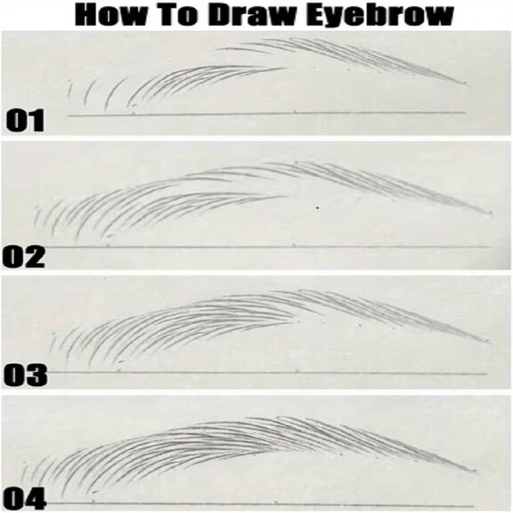 Crayon à sourcils liquide Ultra-fin de 0.008mm