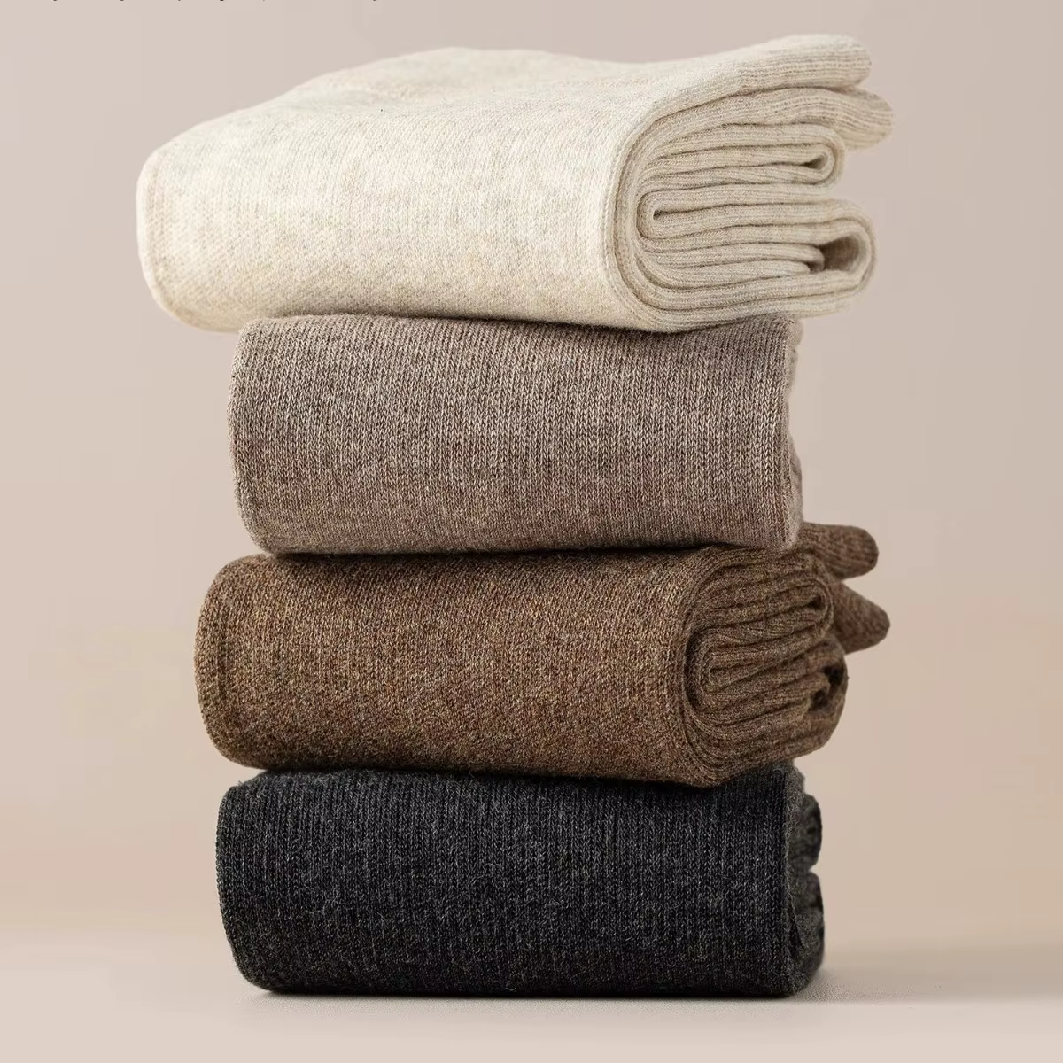 Chaussettes hautes d'hiver pour femmes, bas JK Lolita allongés de 100cm, couleur unie, au-dessus du genou, chaussettes fines en velours