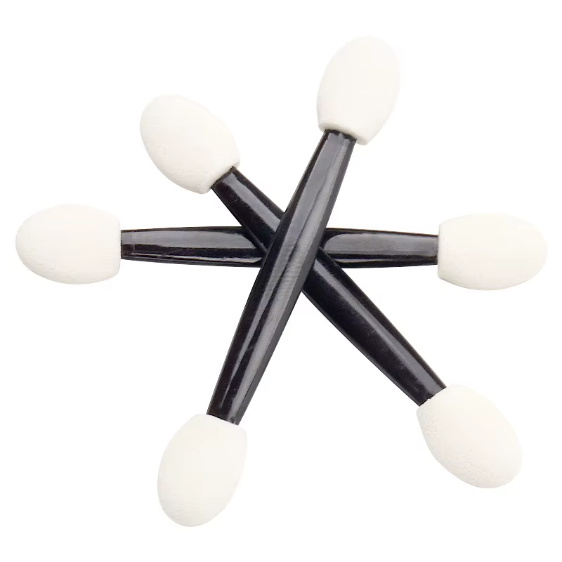 Applicateurs d’ombres à paupières jetables à double embout 25/100 pcs – mini éponges en latex – outils de maquillage