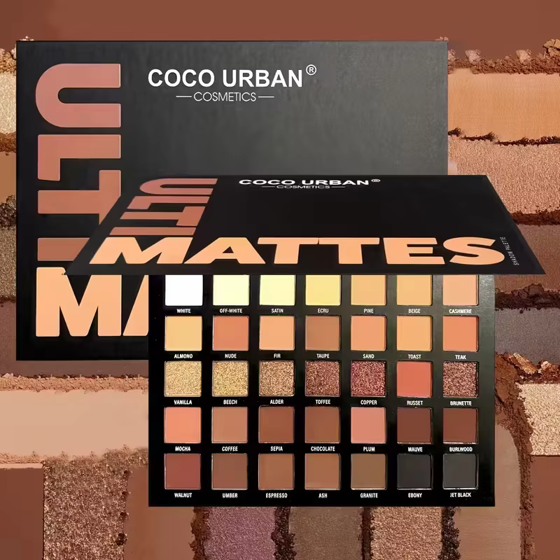 Palette d'ombres à paupières 35 couleurs